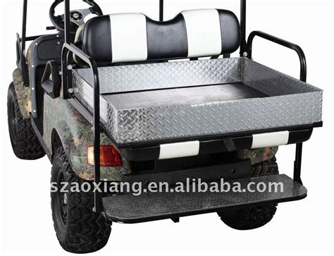 golf cart metal box with wheels|aluminum golf cart cargo box.